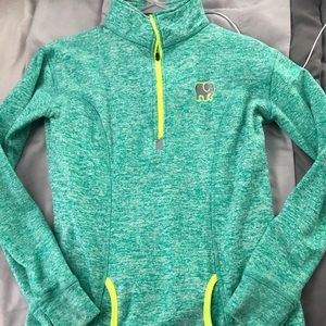 ivory ella quarterzip size S